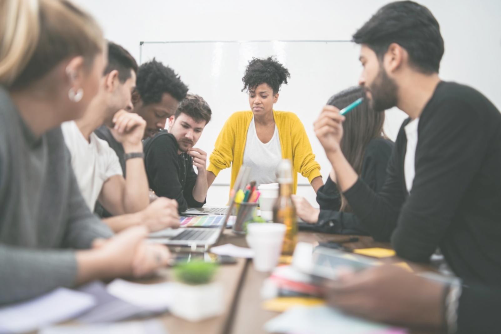 Analyse financière détaillée lors d'une session de formation